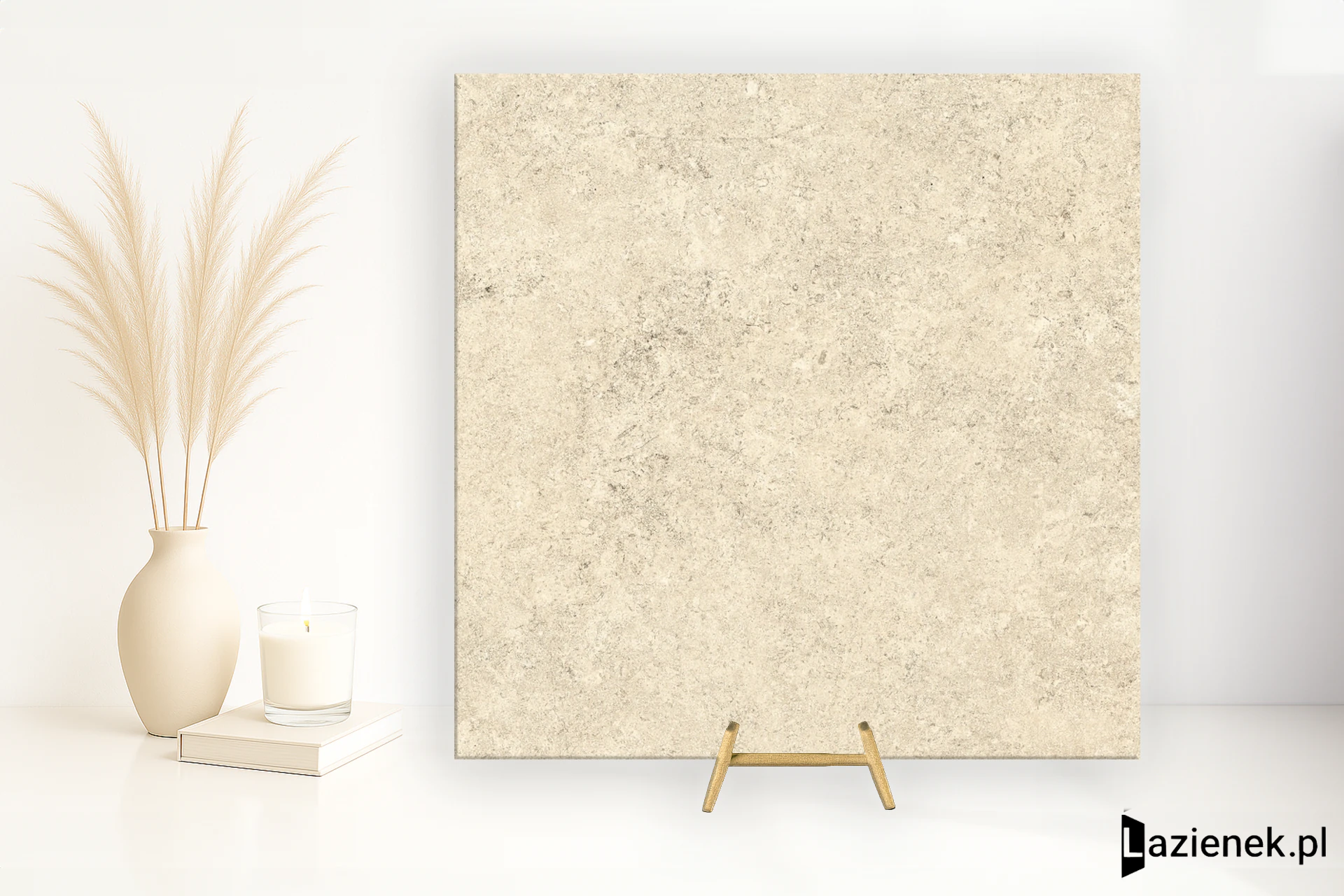 Cotto D'este Pura Ivory młotkowana 90x90 cm gr. 20 mm - płytka rektyfikowana / EGGPR60